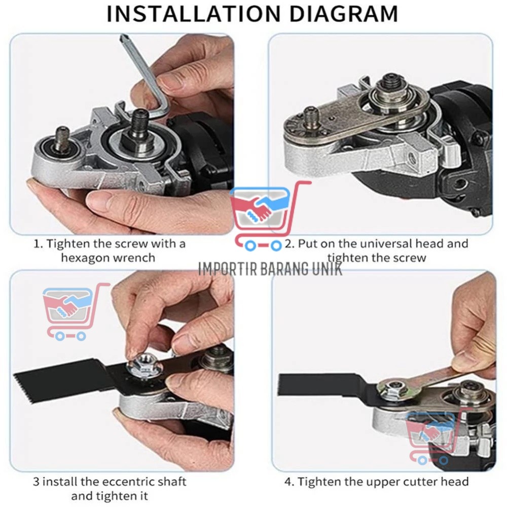 Jual IMB-I212-Adaptor Oskilasi Komplit Multifungsi - Adaptor Gerinda ...