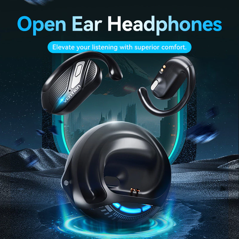 Vention Wireless Headphone ENC Bluetooth Headset Earphone TWS OpenBeat O12