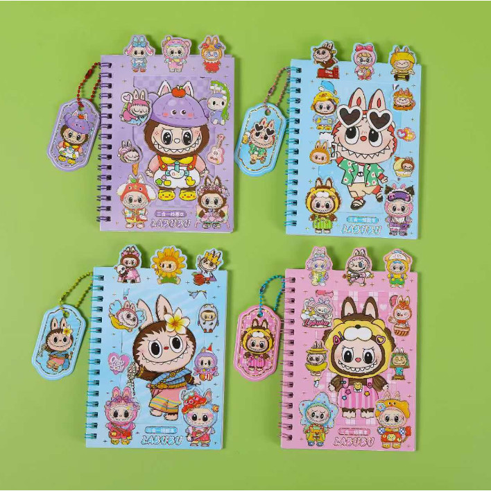 Jual HFM - Set Buku stiker labubu besar | Shopee Indonesia