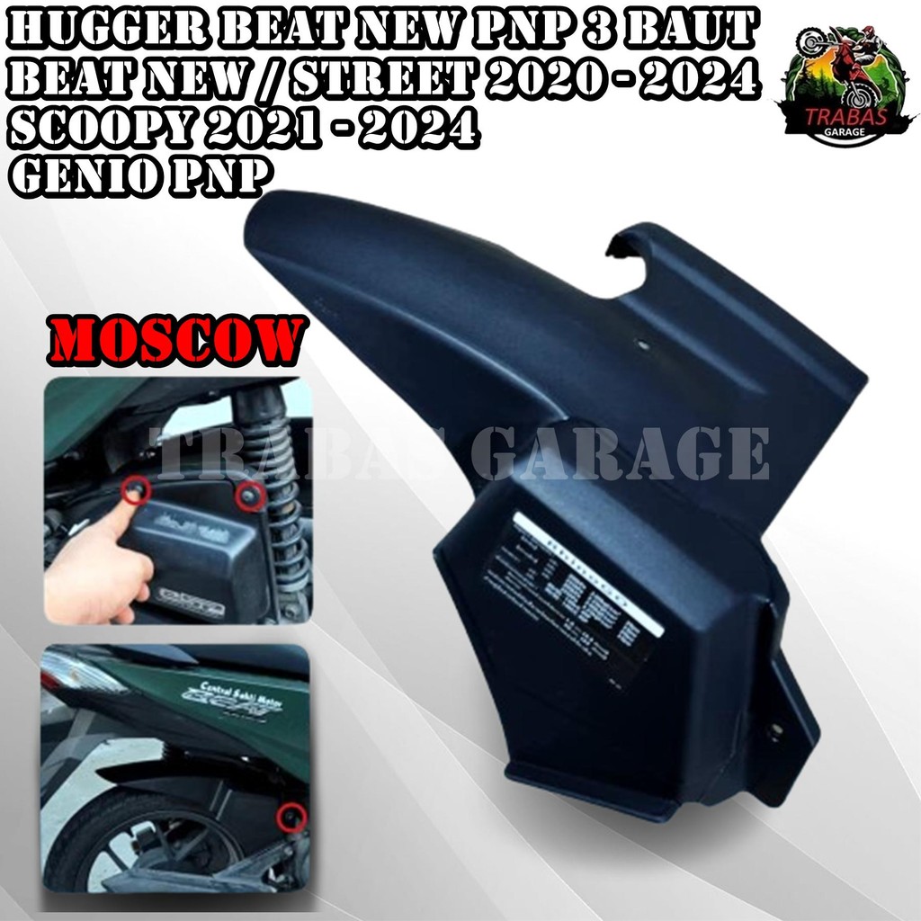 Jual SPAKBOR KOLONG BEAT NEW DELUXE STREET SCOOPY GENIO 3 BAUT ABS CBS ...