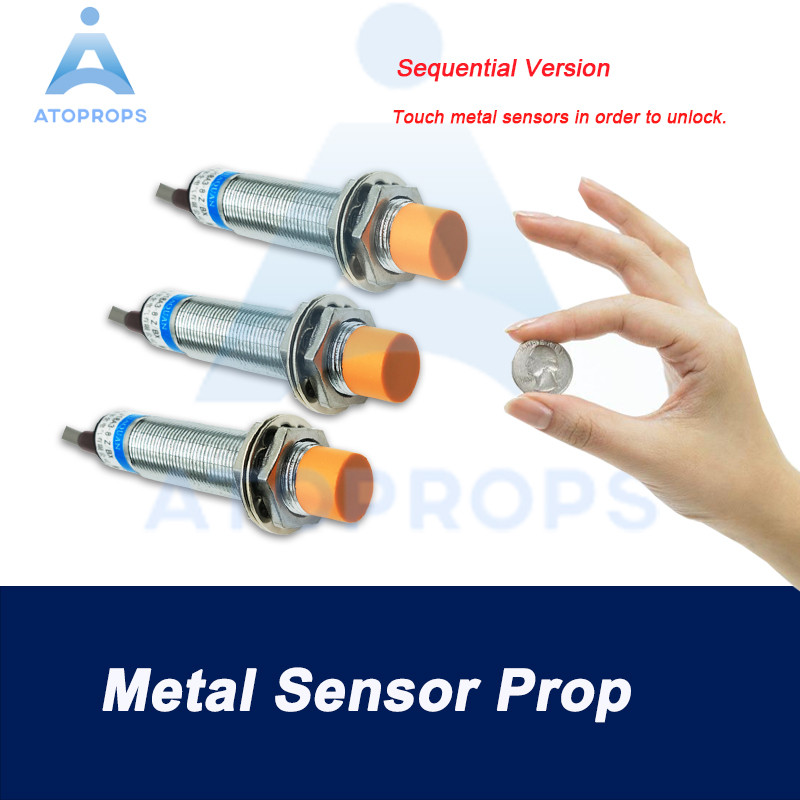 Jual Metal Sensor Prop Escape Room Real Life Game Use the Metal Object ...