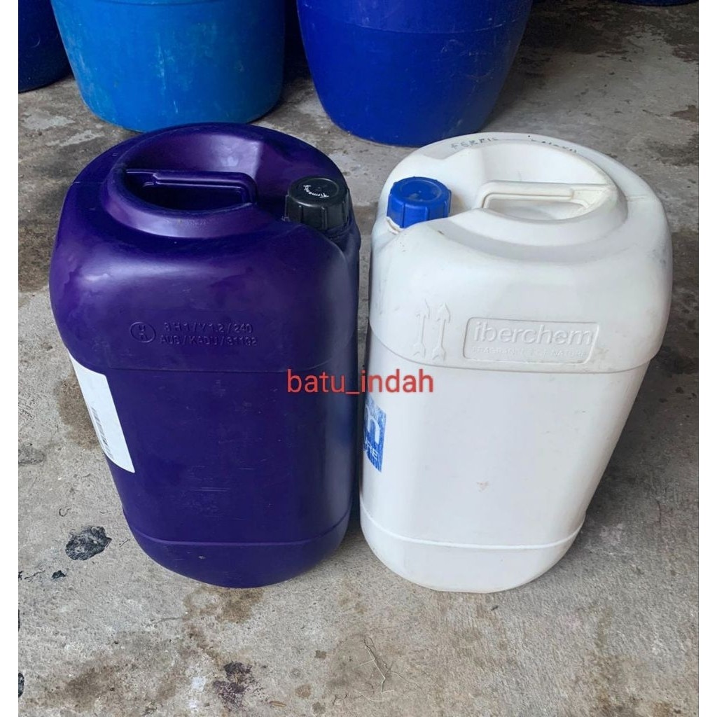 Jual Jerigen Derigen Jrigen 35 Liter Jerigen Sintas Bahan Tebal HDPE ...