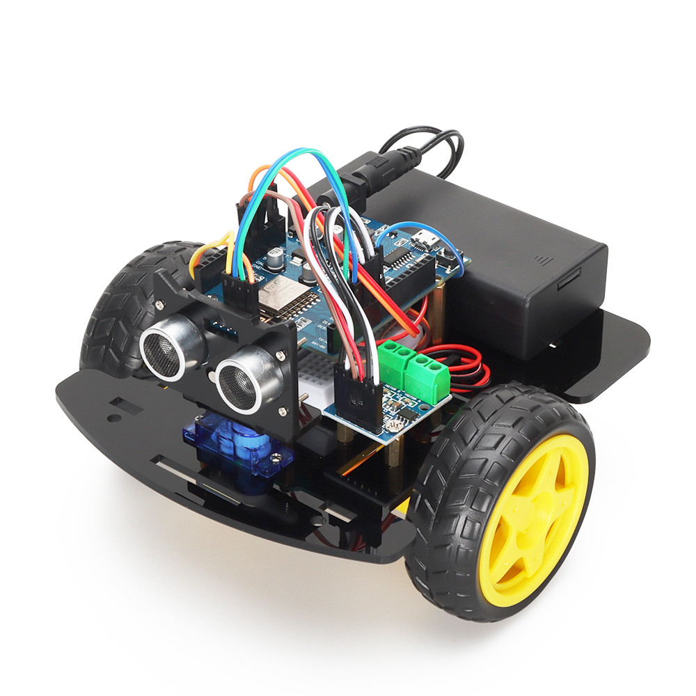 Jual ESP8266 Wifi 2WD Smart Robot Car Kit for Arduino Programming ...
