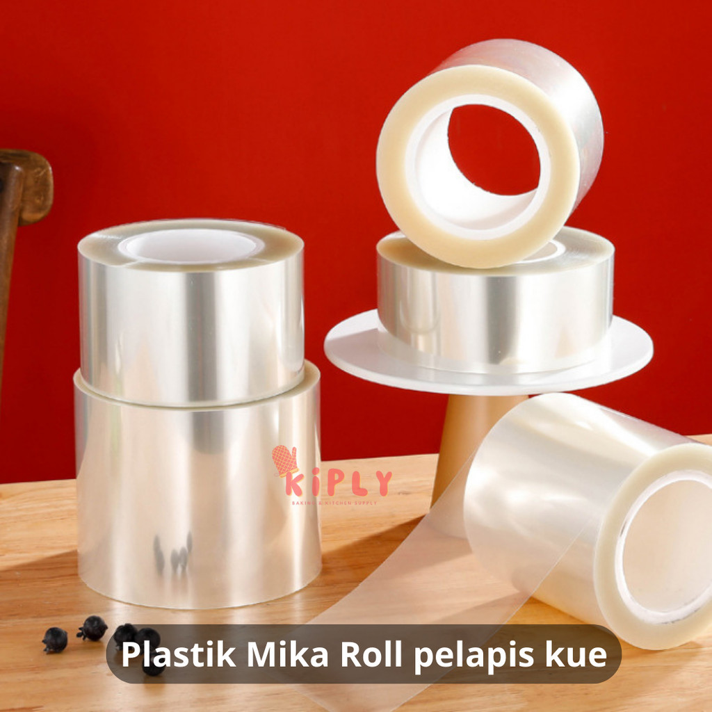 Jual Plastik Mika Roll pelapis kue/Mika Roll Bening / Plastik Mika ...