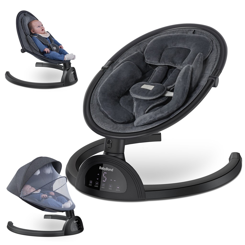 Jual in stock & ready to ship Baby rocking chair 5 baby swings for ...