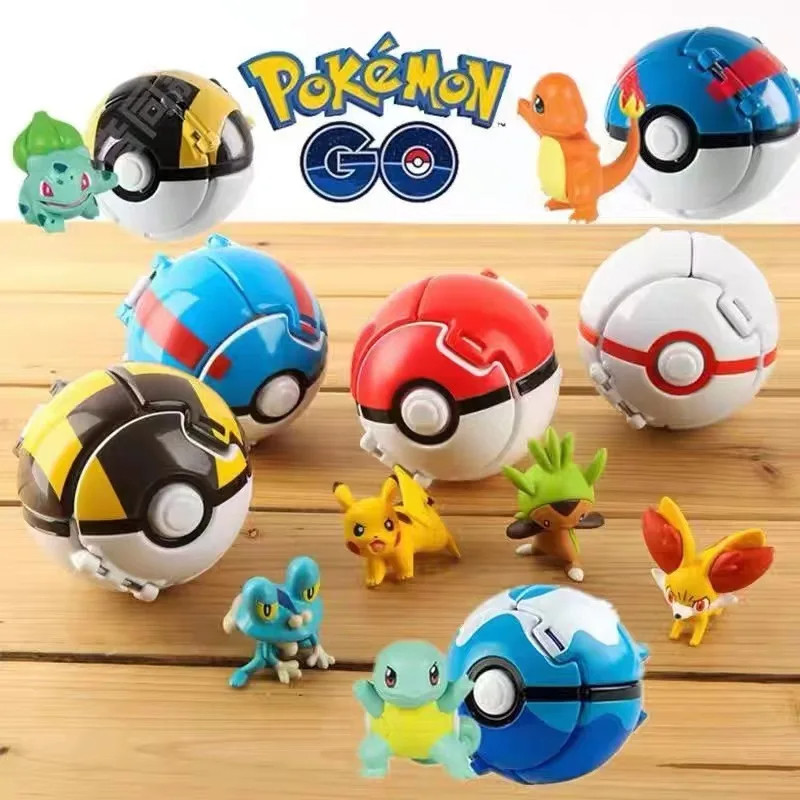 Jual TAKARA Mainan Pokemon Ball Pokeball Explosion Figure - TK75 - AH ...