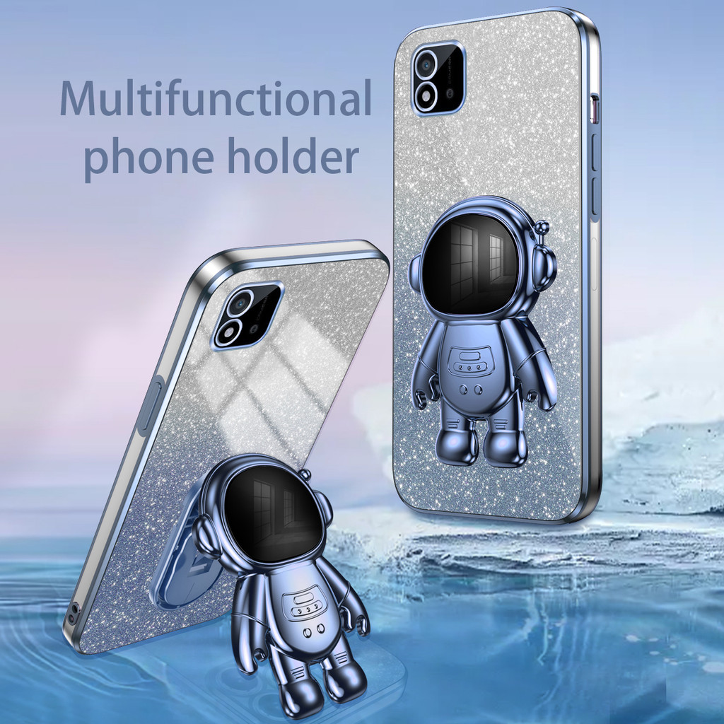 Astronaut Oppo A9 2021 Back Cover With Holder Jual Casing HP OPPO