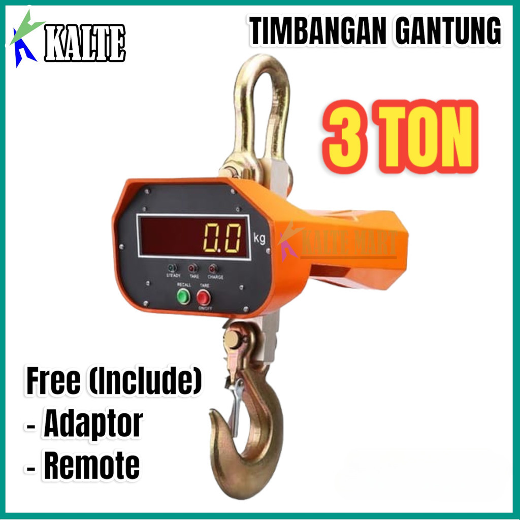 Jual Timbangan Gantung 3ton Crane Scale | Shopee Indonesia