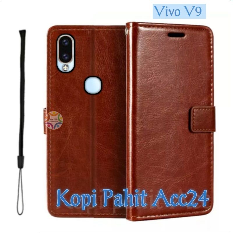 Jual Case Untuk Hp Vivo V9 Y85 Vivo 1723 Flip Cover Wallet Sarung