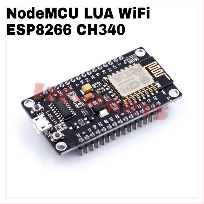 Jual SMEStore NODEMCU LUA WIFI V3 ESP8266 CH340 4MB 32MBits Flash Board ...