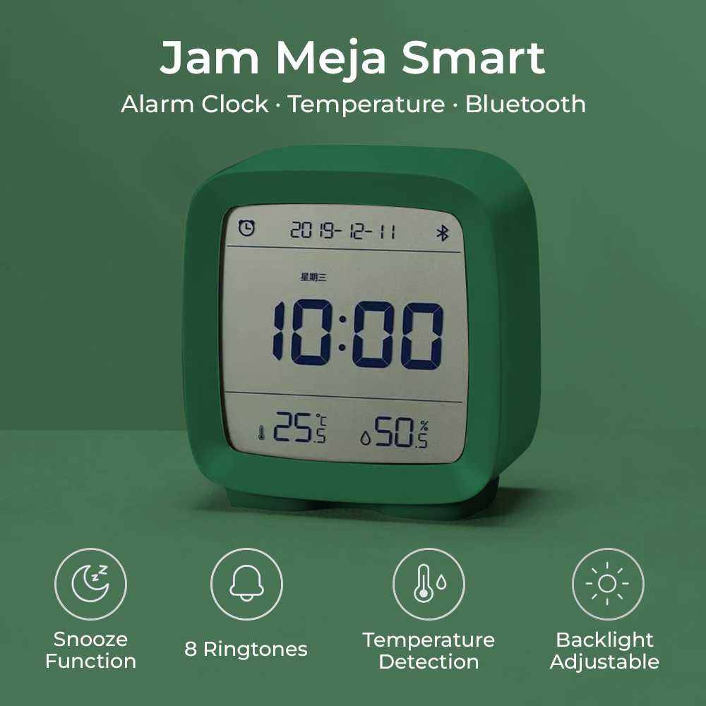 Jual Qingping Jam Meja Smart Alarm Clock Temperature Bluetooth - CGD1 ...