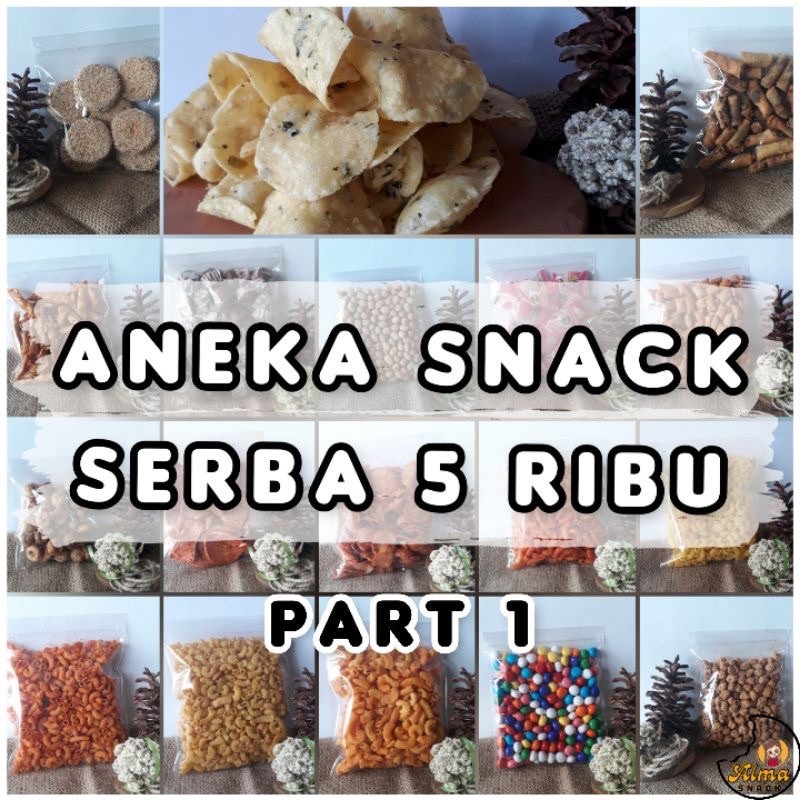 Jual ANEKA Snack Serba Rp.5000 I Cemilan Camilan 5 Ribu Makanan Ringan ...