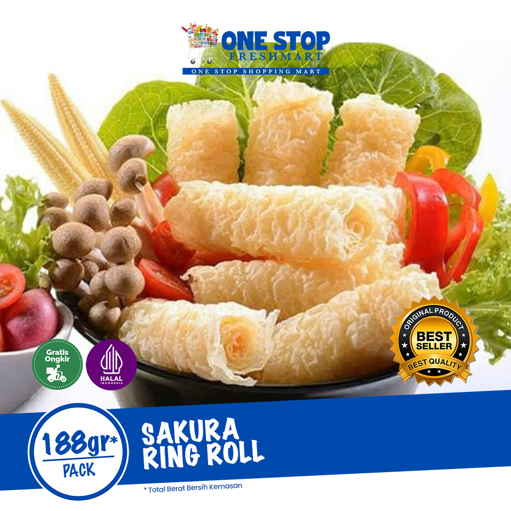 Jual SAKURA RING ROLL 188GR | Shopee Indonesia