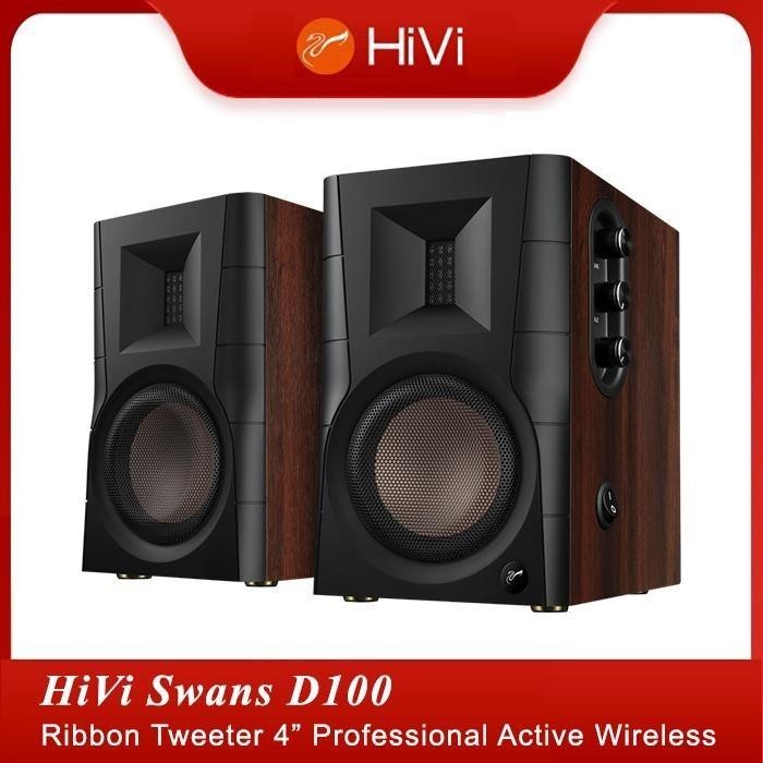 Jual HiVi Swan D100 2.0 Professional Hi-Fi Audiophile Multimedia Ribbon ...