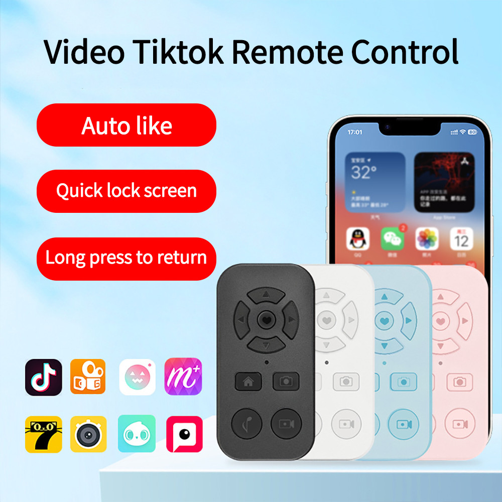 Jual New Nine Keys Mobile Phone Remote Control Bluetooth Controller ...