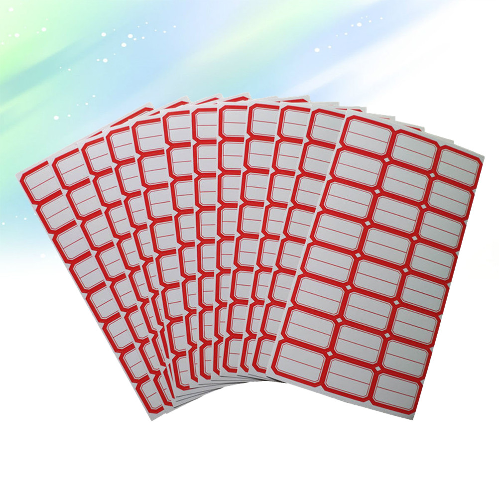 Jual 80 Sheets Label Paper 24 Per Sheet Eco Friendly For Home Office ...