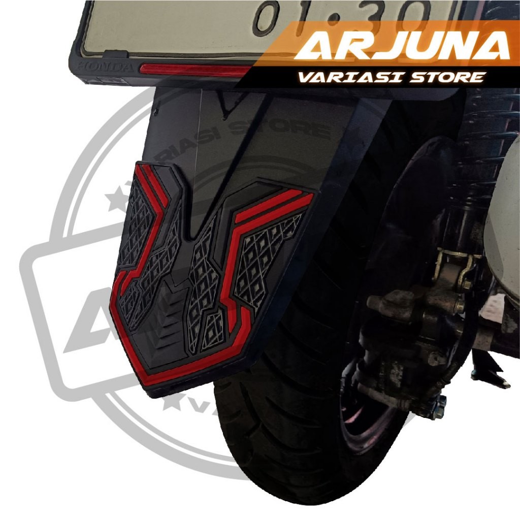 Jual Rear fender cover PCX 160 tahun 2025 bahan rubber/karet | Shopee ...