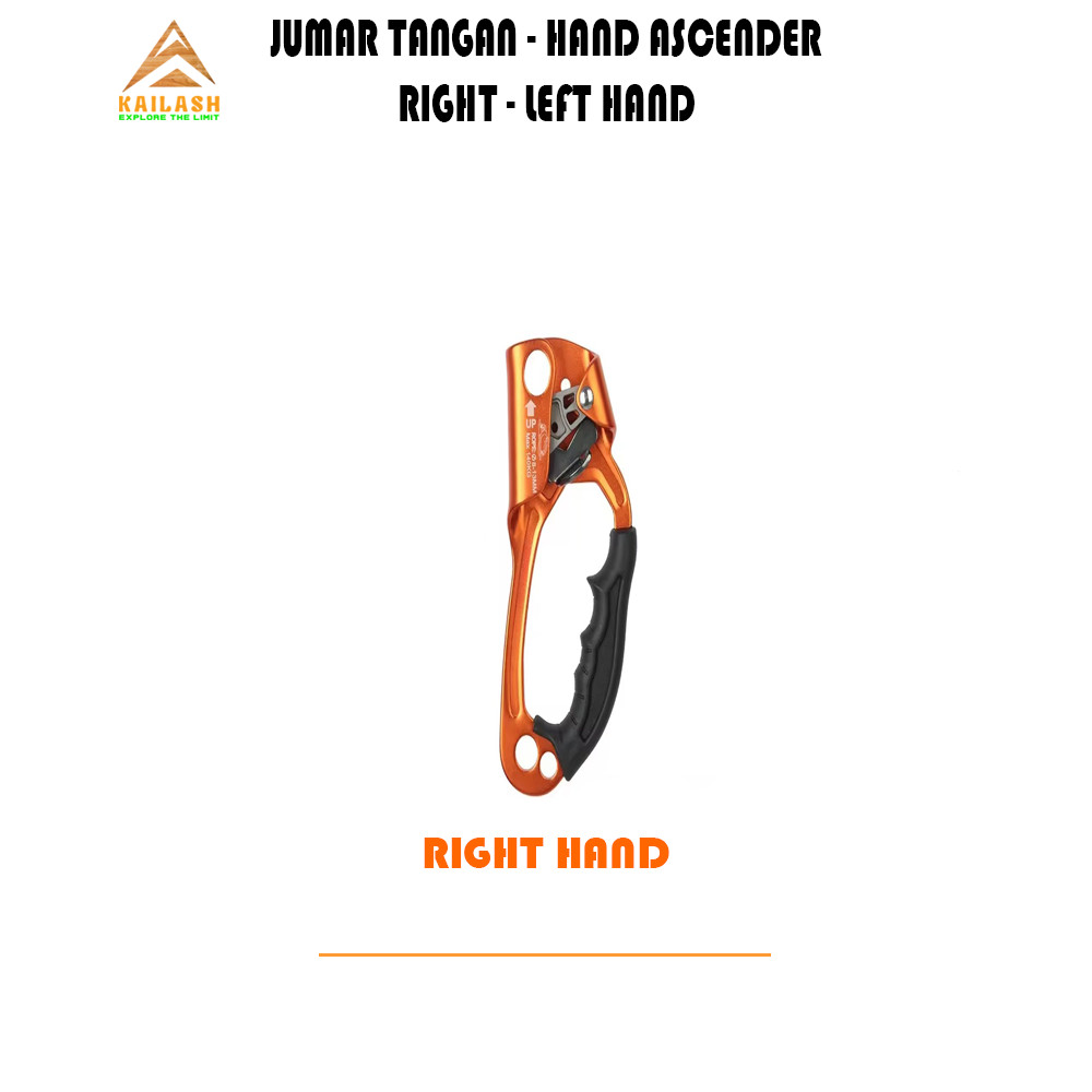 Jual Jumar Tangan Hand Ascender Outdoor Handle Rock Climbing Hardware ...