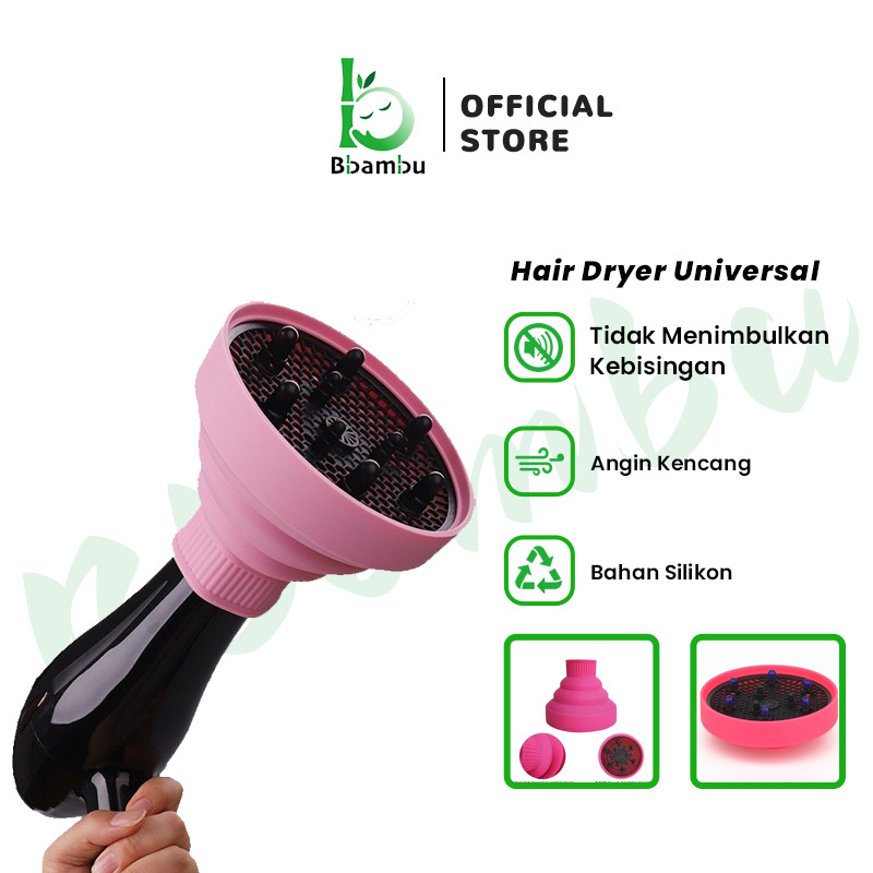 Jual Bbambu Cover Corong Hair Dryer Diffuser Pengering Rambut