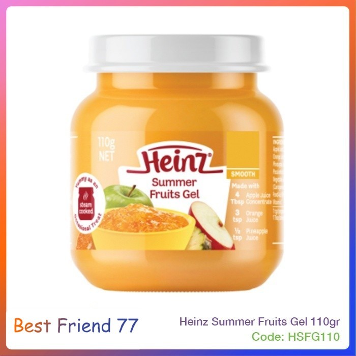 Jual Heinz Baby Food Jar 110gr Makanan Bayi Snack Cemilan Bayi