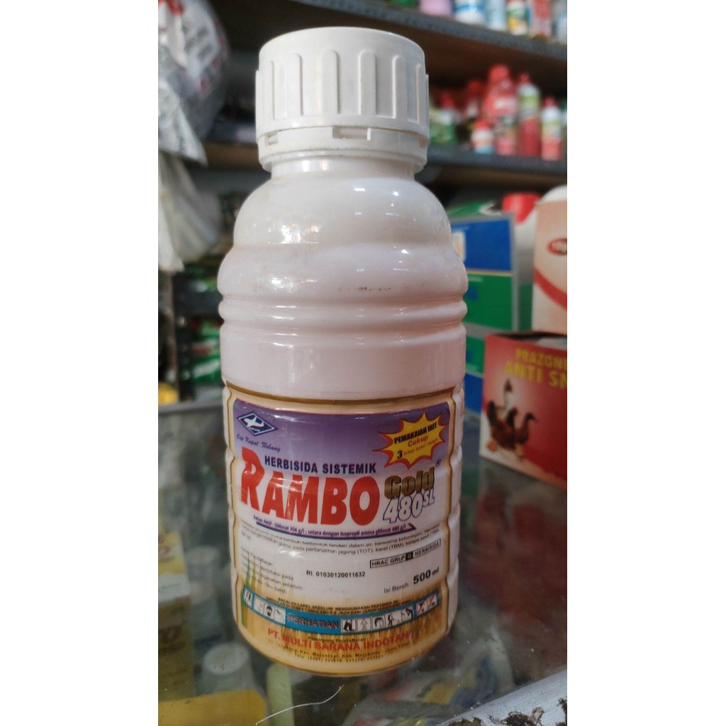 Jual Herbisida Rambo Gold 480 SL 500 ml | Shopee Indonesia