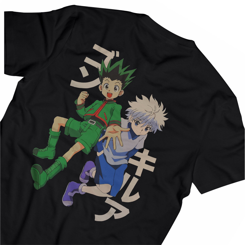 T-shirt Unisexe Hunter X Hunter - Design Gon, Killua Et Hisoka - Coton Confortable - Taille S à 5XL