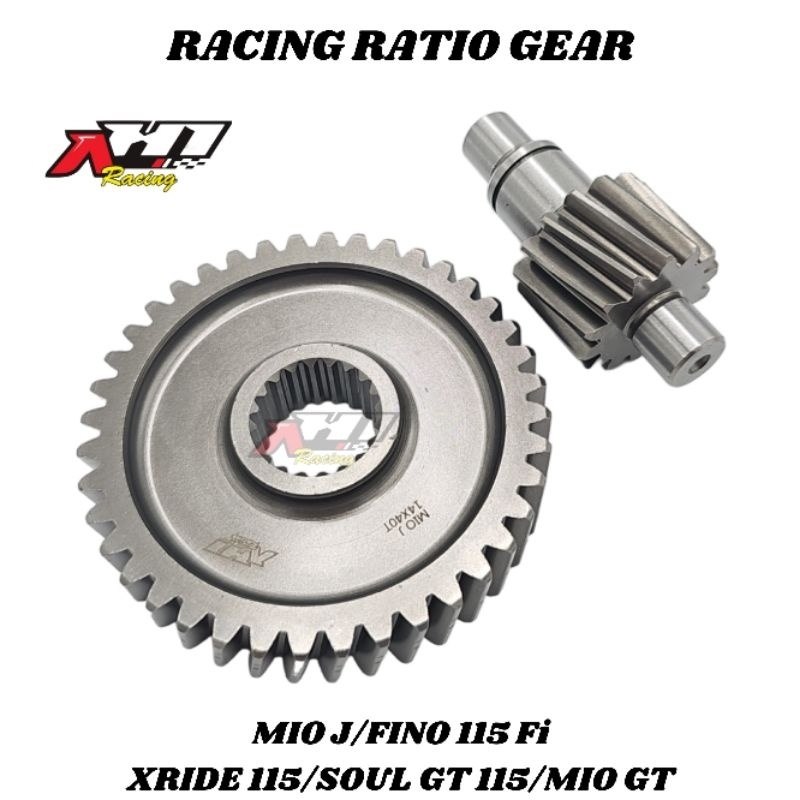 Jual GEAR GIGI RATIO RASIO MIO FINO NUOVO KARBU M3 XRIDE SOUL GT MIO J ...