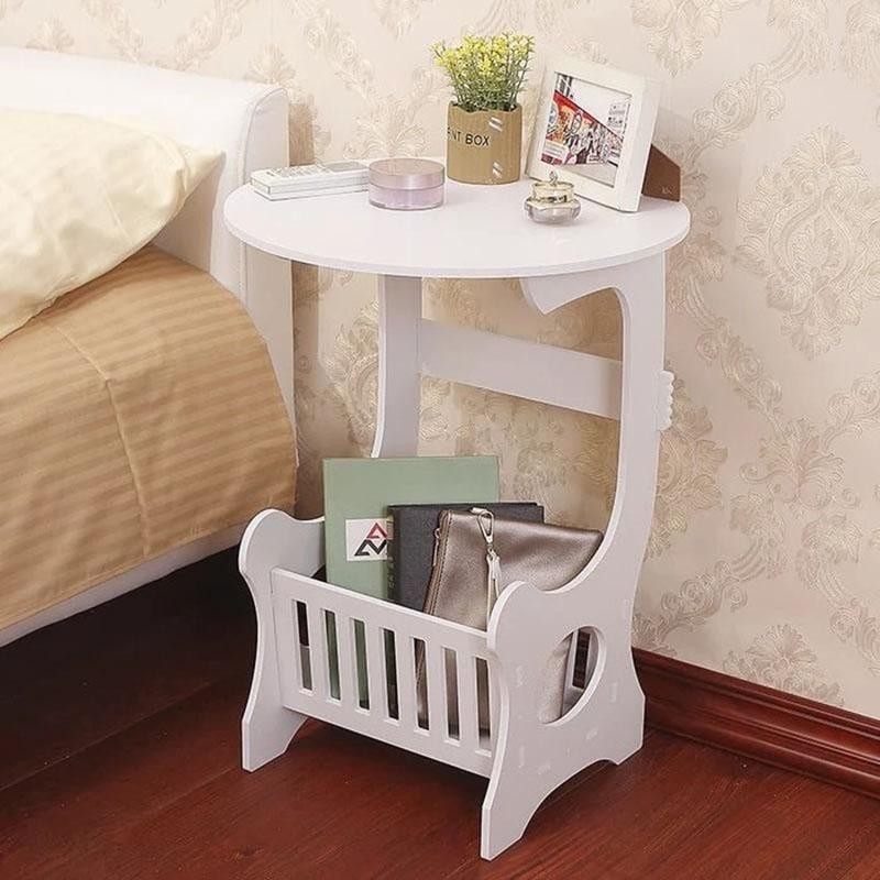 Jual Rak Meja Kopi Meja Sudut Bulat Meja Coffee Table Minimalis Meja ...