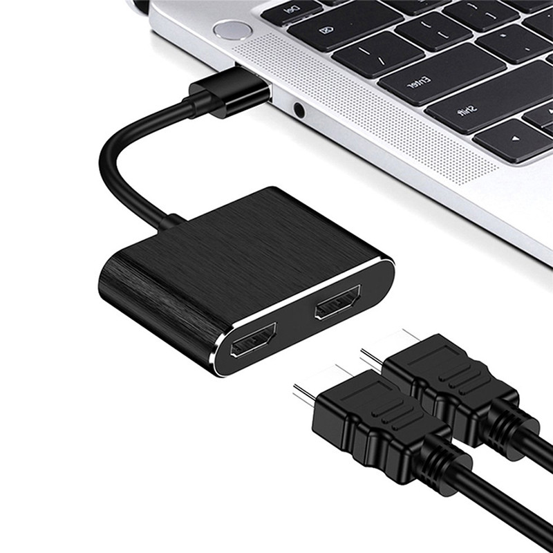 Jual USB 3.0 to Dual HDTV 1080P Display Adapter 2 Monitors Extender ...