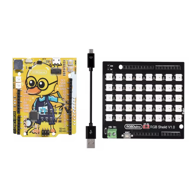 Jual RGBDuino UNO V1.2 Jenny Development Board ATmega328P Chip CH340C ...