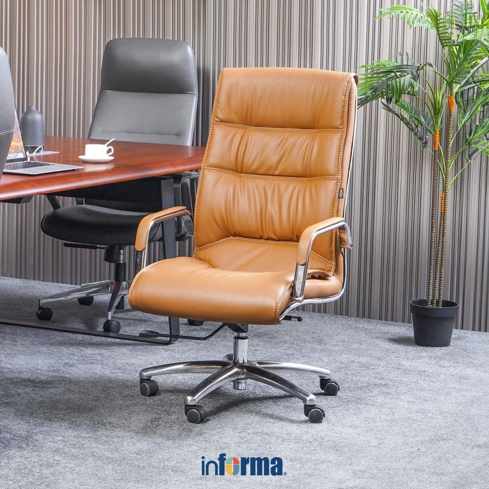 Jual Informa G Council Kursi Kantor Sandaran Tinggi - Cokelat Tempat ...