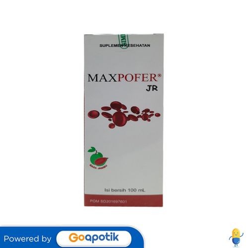 Jual Maxpofer Jr Syrup 100 Ml Botol | Shopee Indonesia