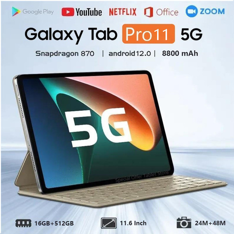 Jual Tablet Baru Android 12 Inci Layar Tinggi Definisi 5G Dual SIM WiFi ...