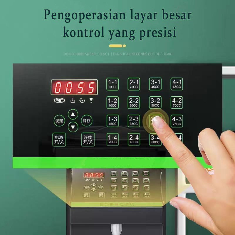 Jual Mesin Penakar Takar Sirup Gula Cair Fructose Syrup Sugar Dispenser ...