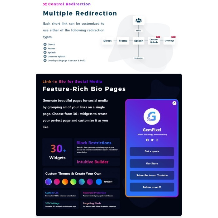 Jual Premium URL Shortener – Link Shortener, Bio Pages & QR Codes ...
