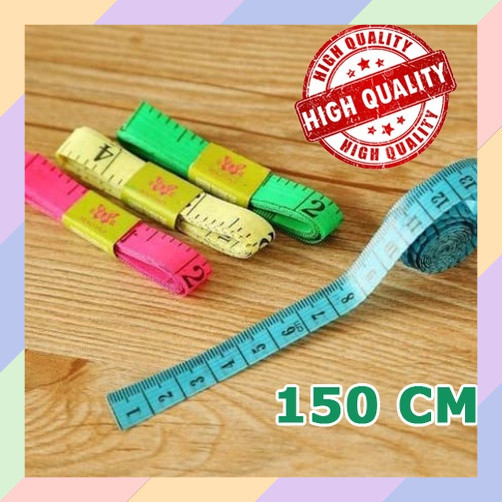 Jual AL27 Meteran KAIN Meteran Jahit 150 CM Alat Ukur Panjang Meteran ...