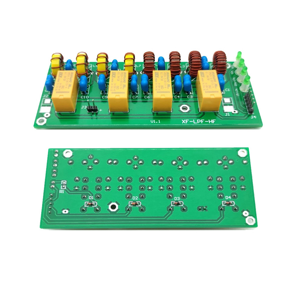 Jual XF-LPF-HF Filter Kit 12V 100W Short Wave Low Pass Filter Lpf Unit ...