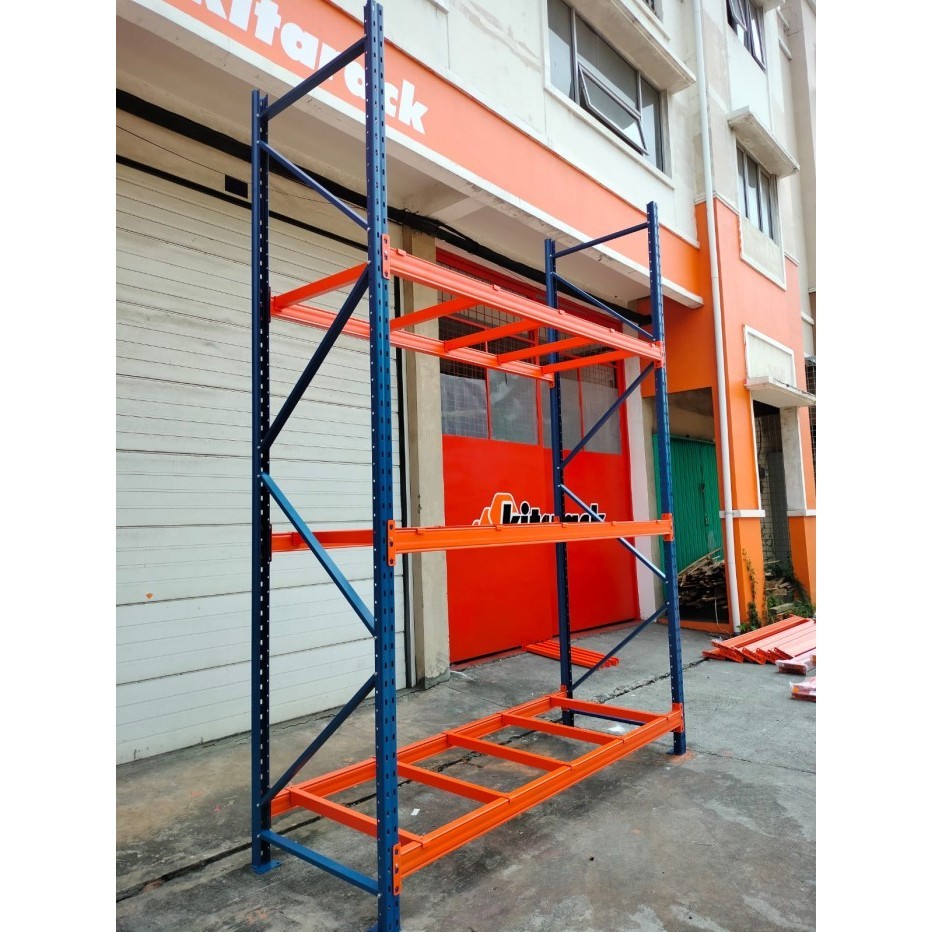 Jual KITARACK Rak Palet 1 TON Pallet Rack Heavy Duty Panjang : 2.5M ...