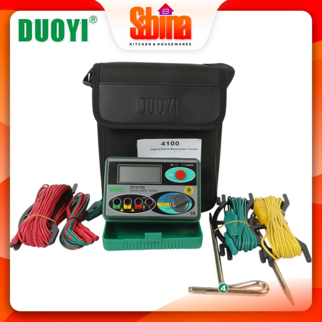 Jual Ground Resistance Tester Alat Ukur Tegangan Hambatan Resistansi ...