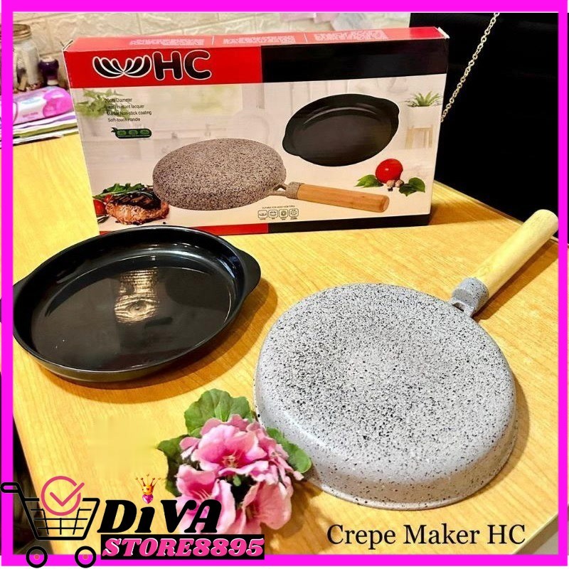 Jual CREPES MAKER WAJAN LOYANG KULIT RISOL TERBALIK BAHAN MARBLE 20 CM ...