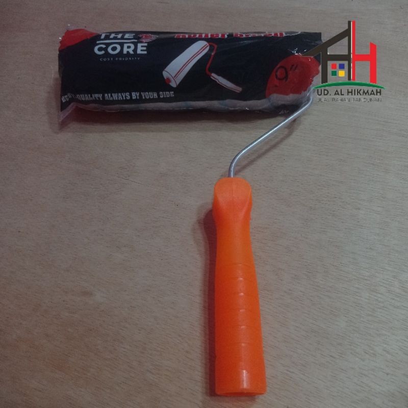 Jual KUAS ROLL / KUAS ROL CAT TEMBOK THE CORE 9 INCH 22.5 CM ROLLER ...