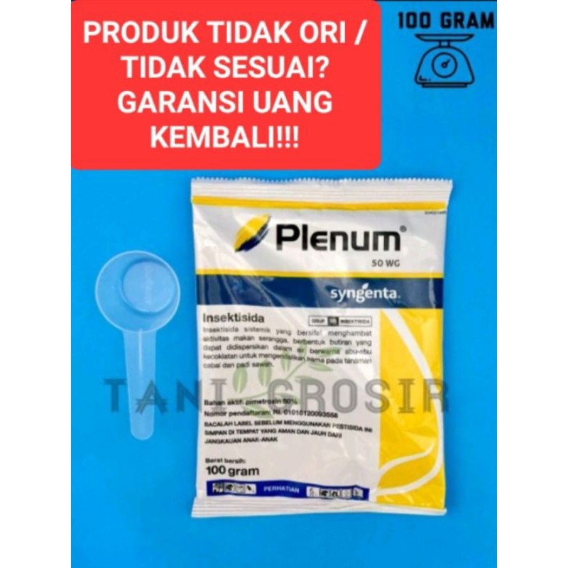 Jual PLENUM 50 WG 100 GRAM INSEKTISIDA ( Pimetrozin 50% ) | Shopee ...