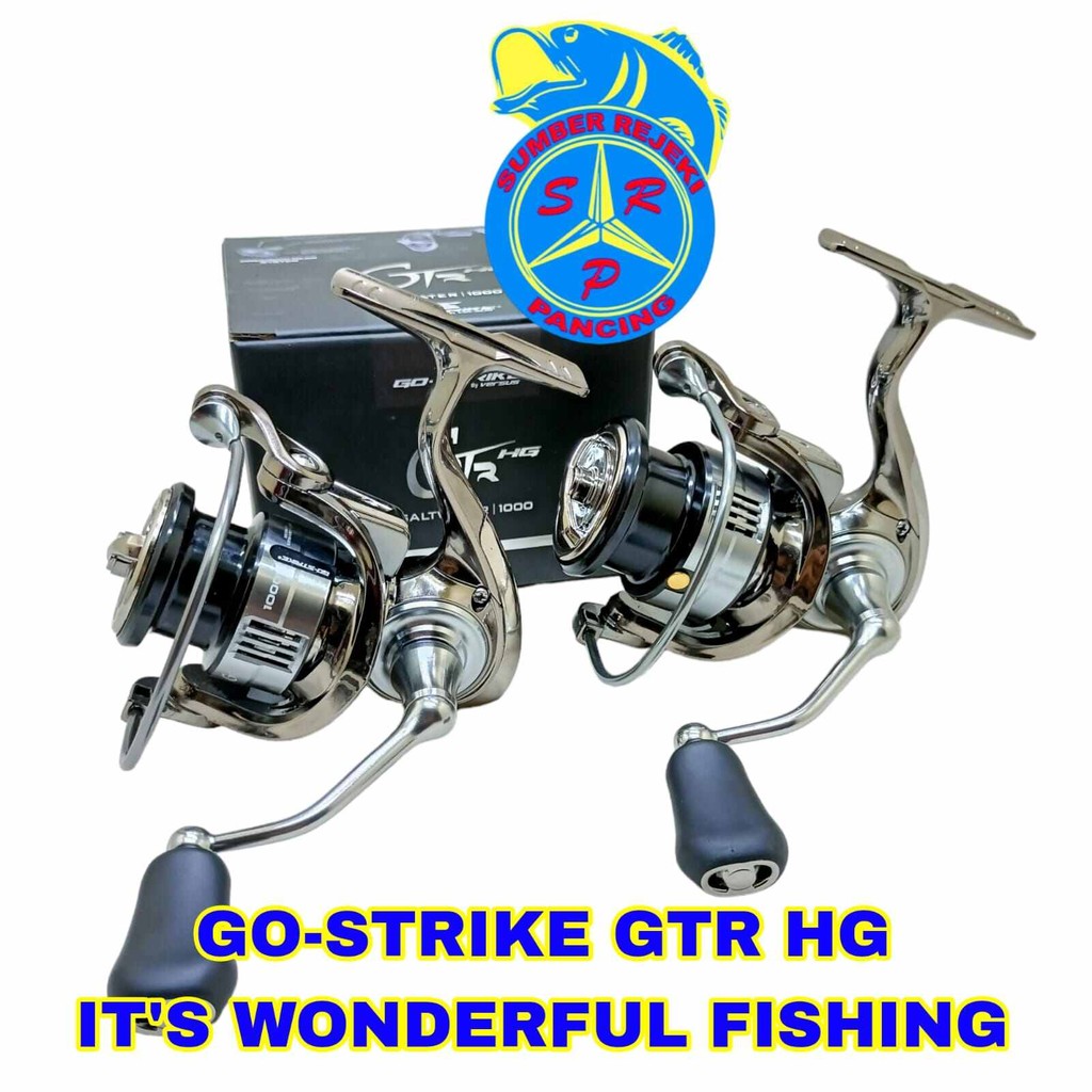 Jual Promo,,, Reel Versus go strike GTR Hg 800.1000.2000.3000 power