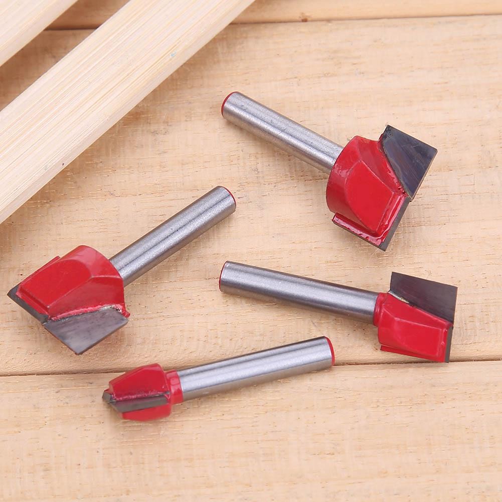 Jual My_Genz Router Bit 6Mm Presisi Mata Trimmer Kayu Round Bottom ...