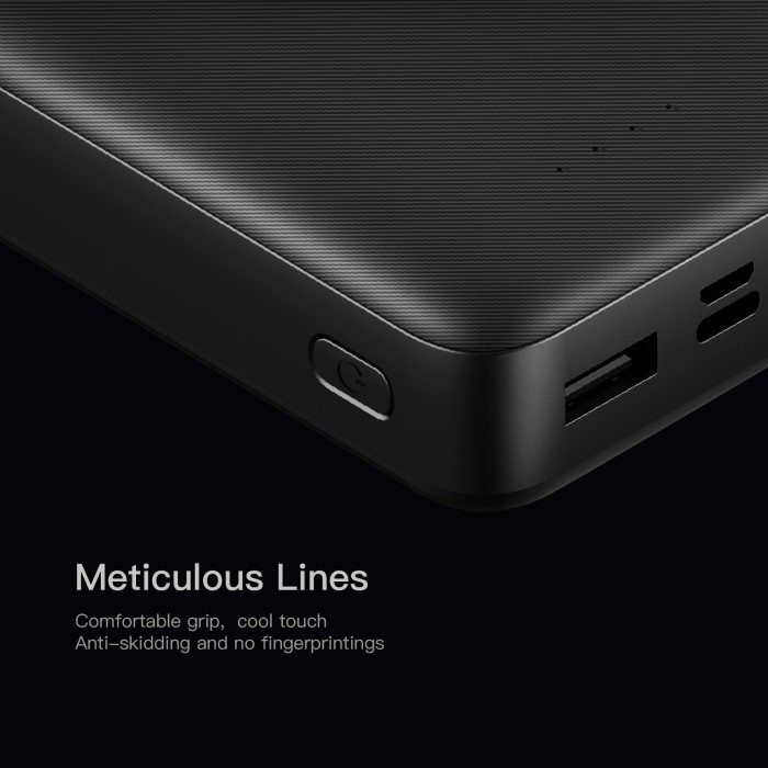 Jual KIIP E34 Powebank 20000mAh Dual Input Micro Type C Slim Powerbank ...