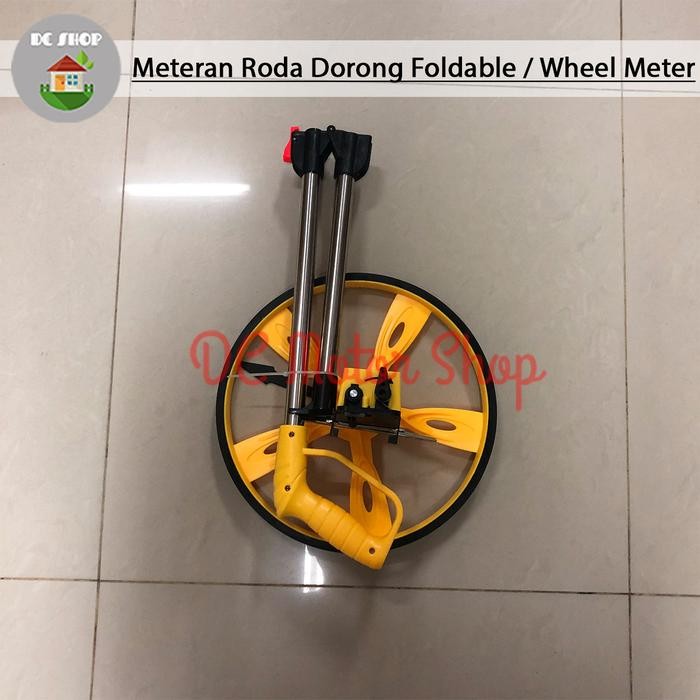 Jual Meteran Dorong Roda Foldable /Measuring Wheel Meter/Alat Uukur ...