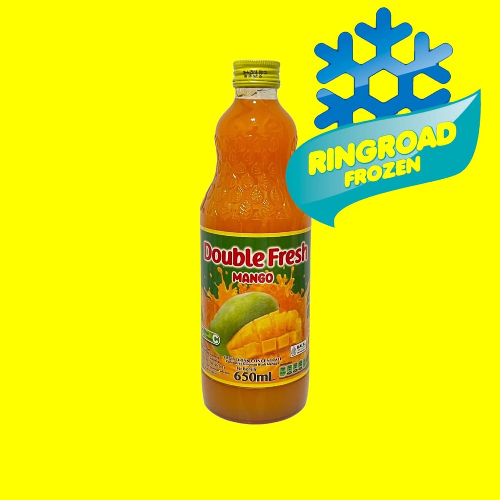 Jual DOUBLE FRESH RASA MANGO 650 ML | Shopee Indonesia