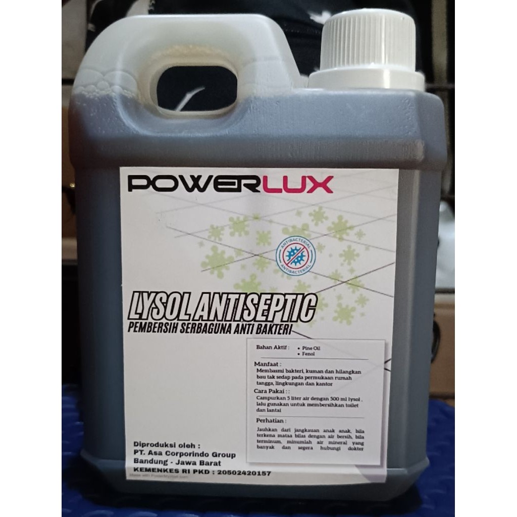 Jual Powerlux Lisol Rumah Sakit – Disinfektan Kuat untuk Kebersihan ...