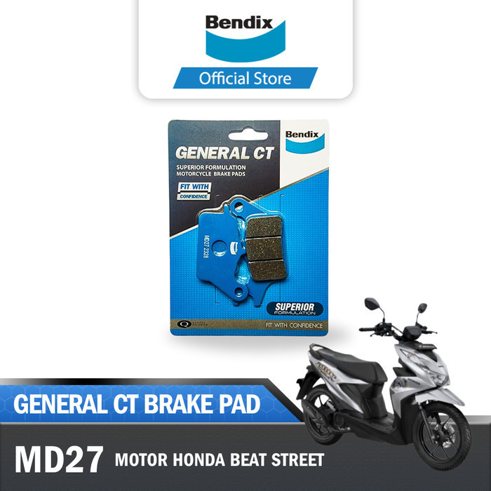Jual Bendix Kampas Rem Depan Cakram Brake Pad Motor Honda Beat Street ...