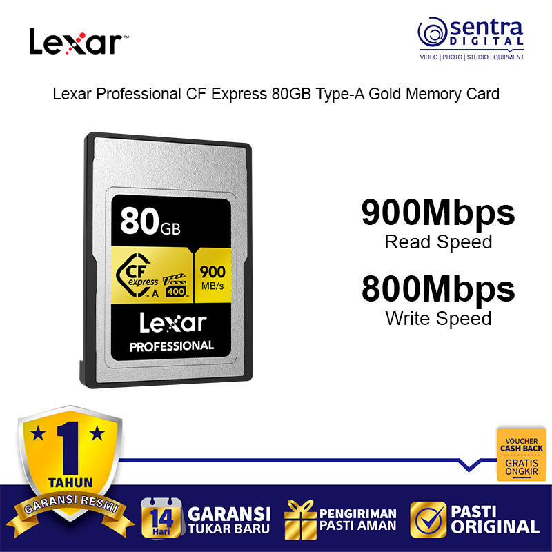 Carte Mémoire Sony CFexpress Type A 80GB - Ultra Rapide - Occasion
